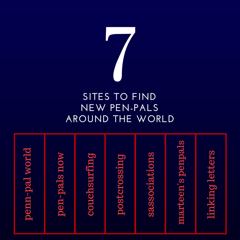 7 Sites to Find Pen-Pals